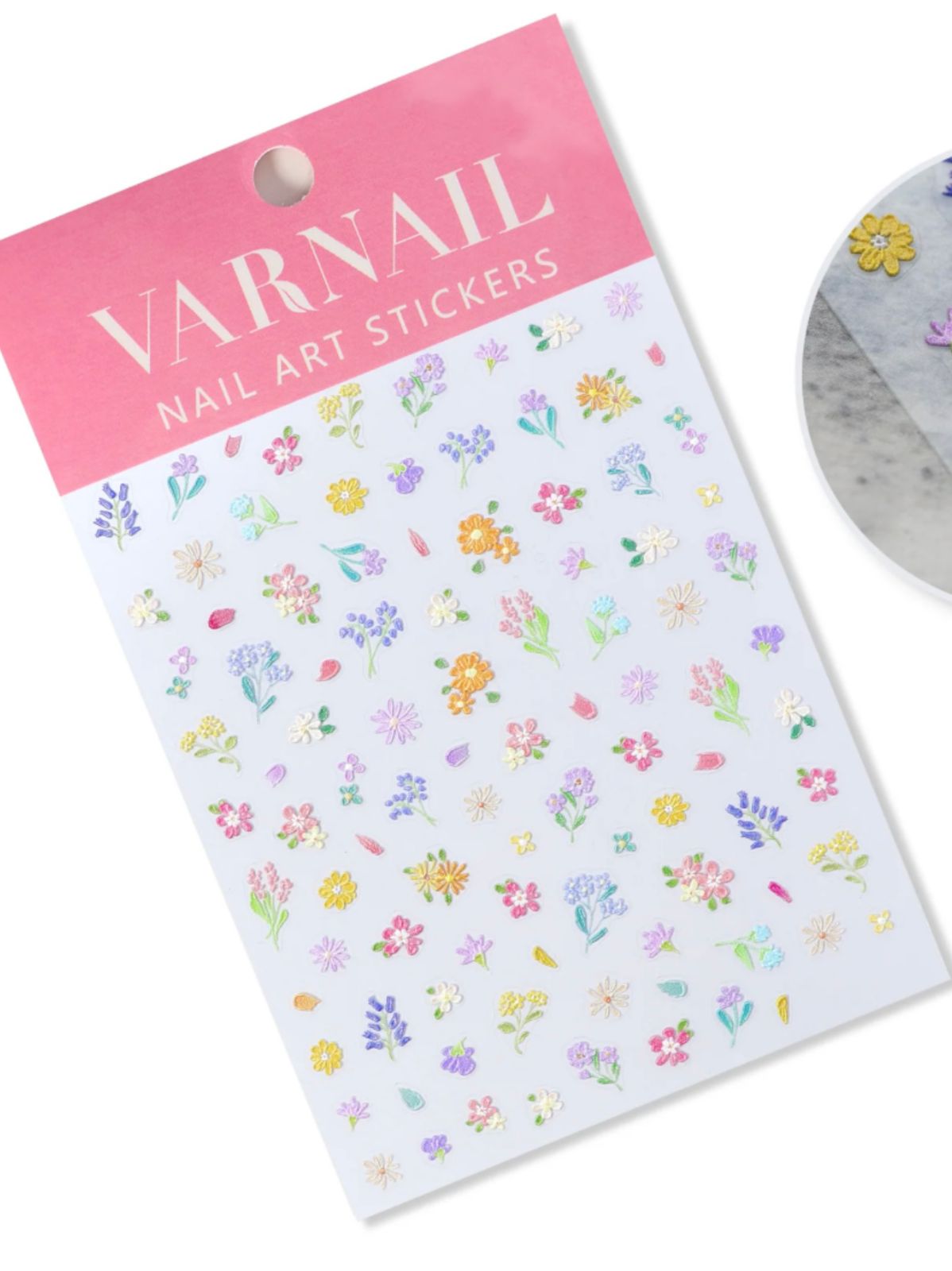 MOSR Nail Art Flower DIY Sticker For Nails Mask Queen Nepal