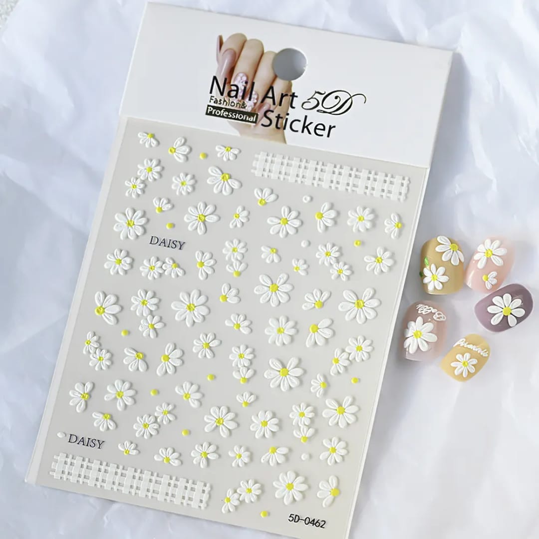 MOSR Nail Art Flower DIY Sticker For Nails Mask Queen Nepal