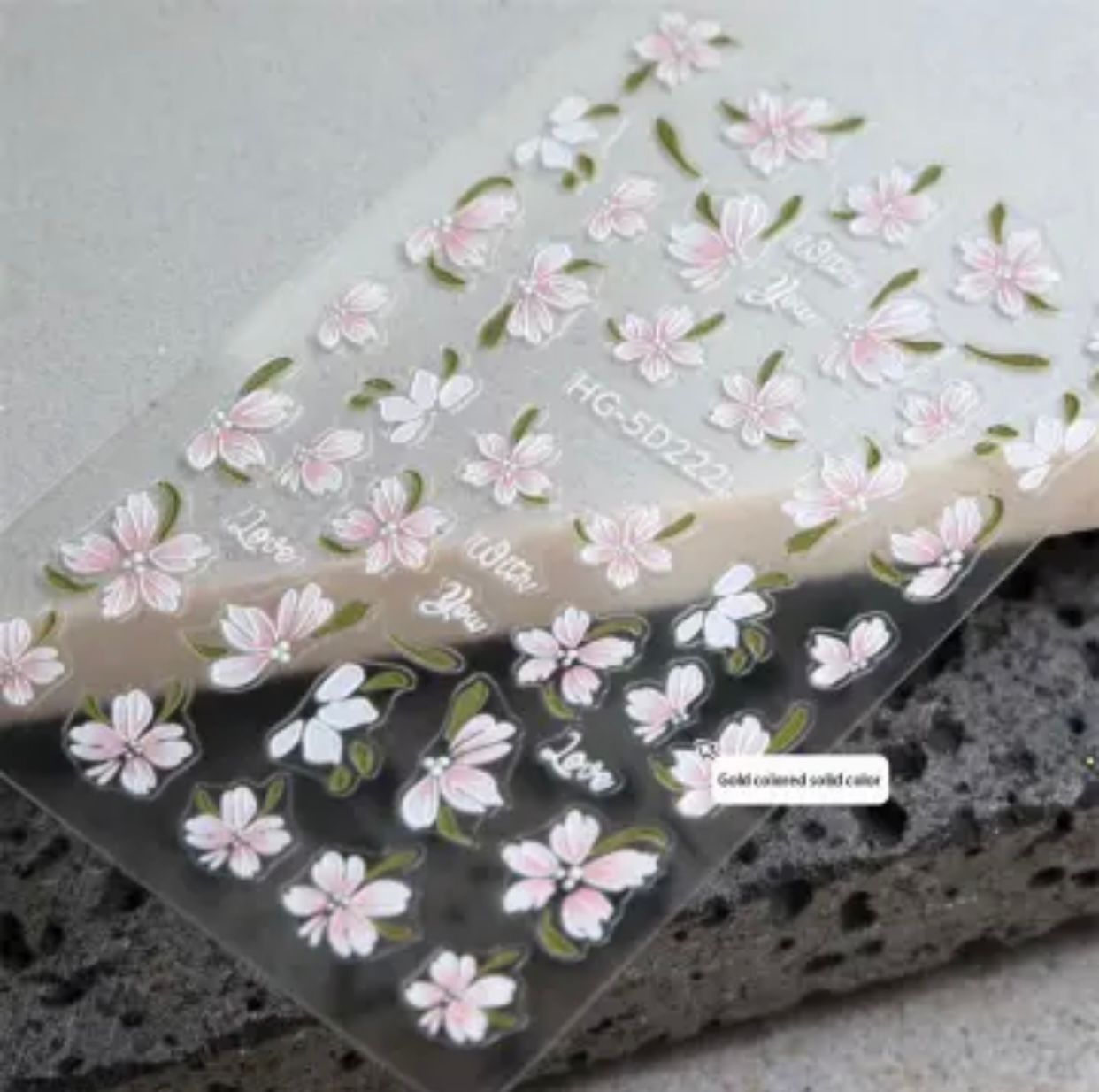 MOSR Nail Art Flower DIY Sticker For Nails Mask Queen Nepal