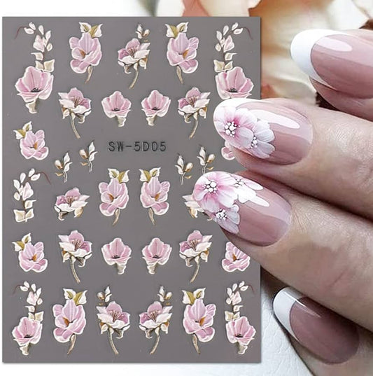 5D Engraved Nail Art Sticker Mask Queen Nepal