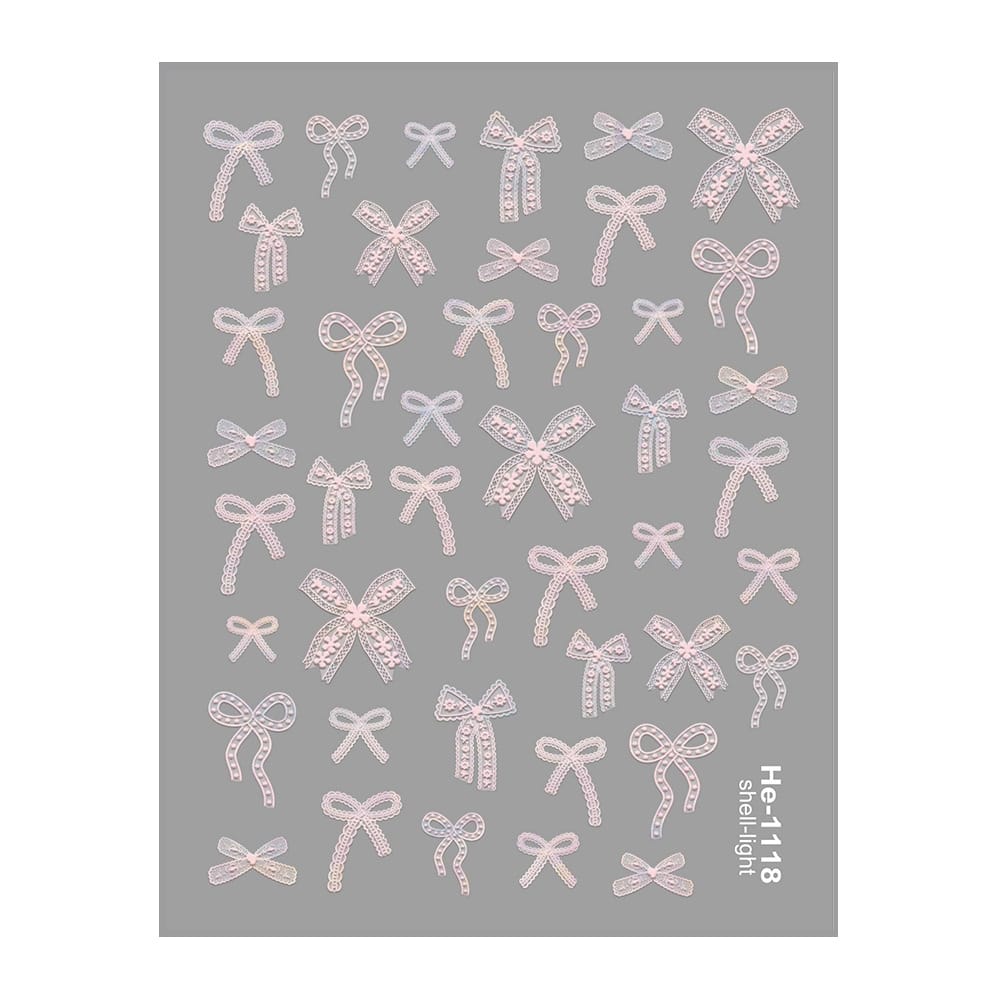 MOSR Nail Art Bow DIY Sticker For Nails Mask Queen Nepal