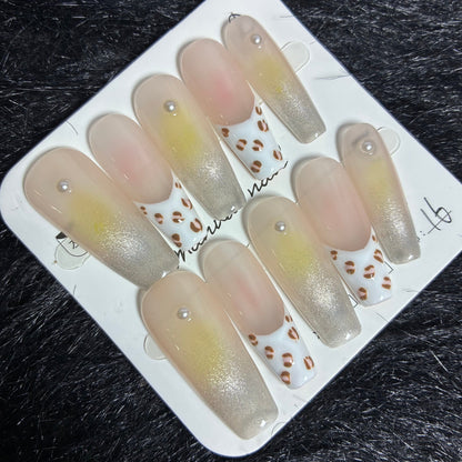 Press On Nails 10Pcs Code-L (060+) Easy Beauty Nepal