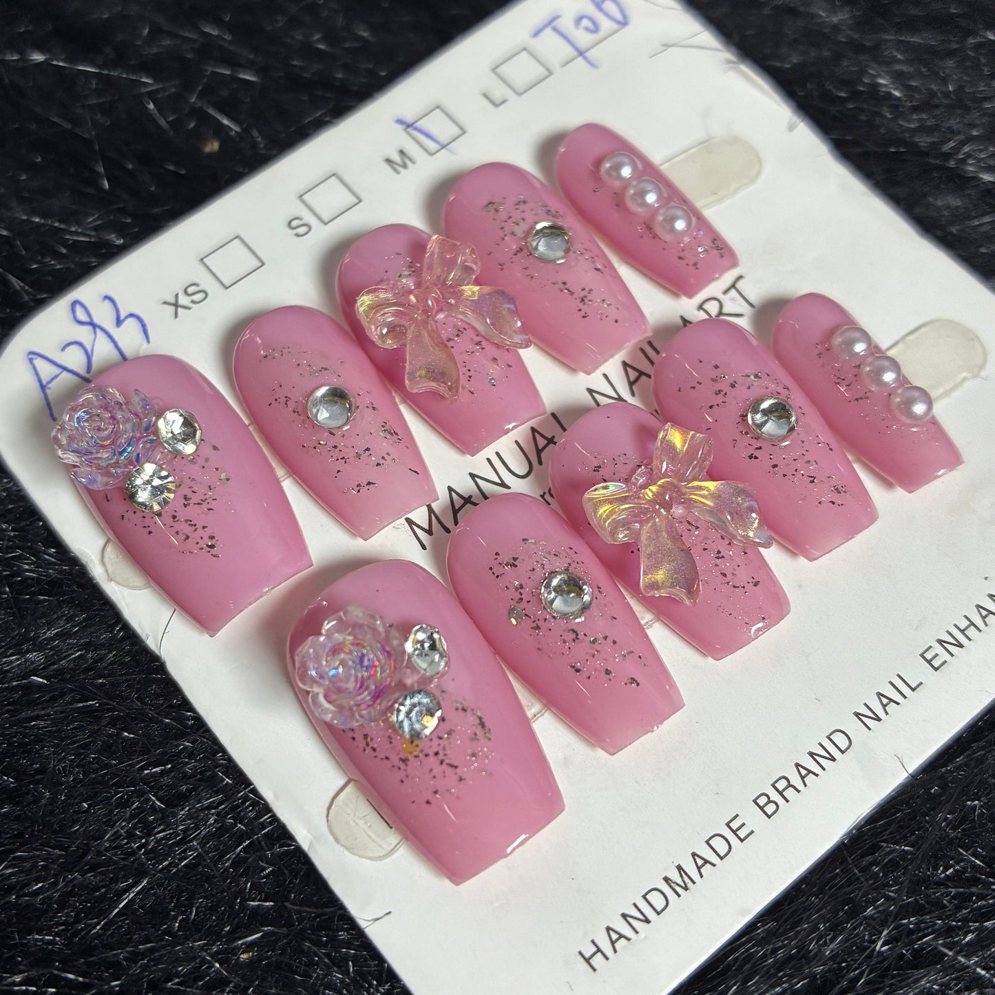 Press On Nails 10Pcs Code-C Easy Beauty Nepal