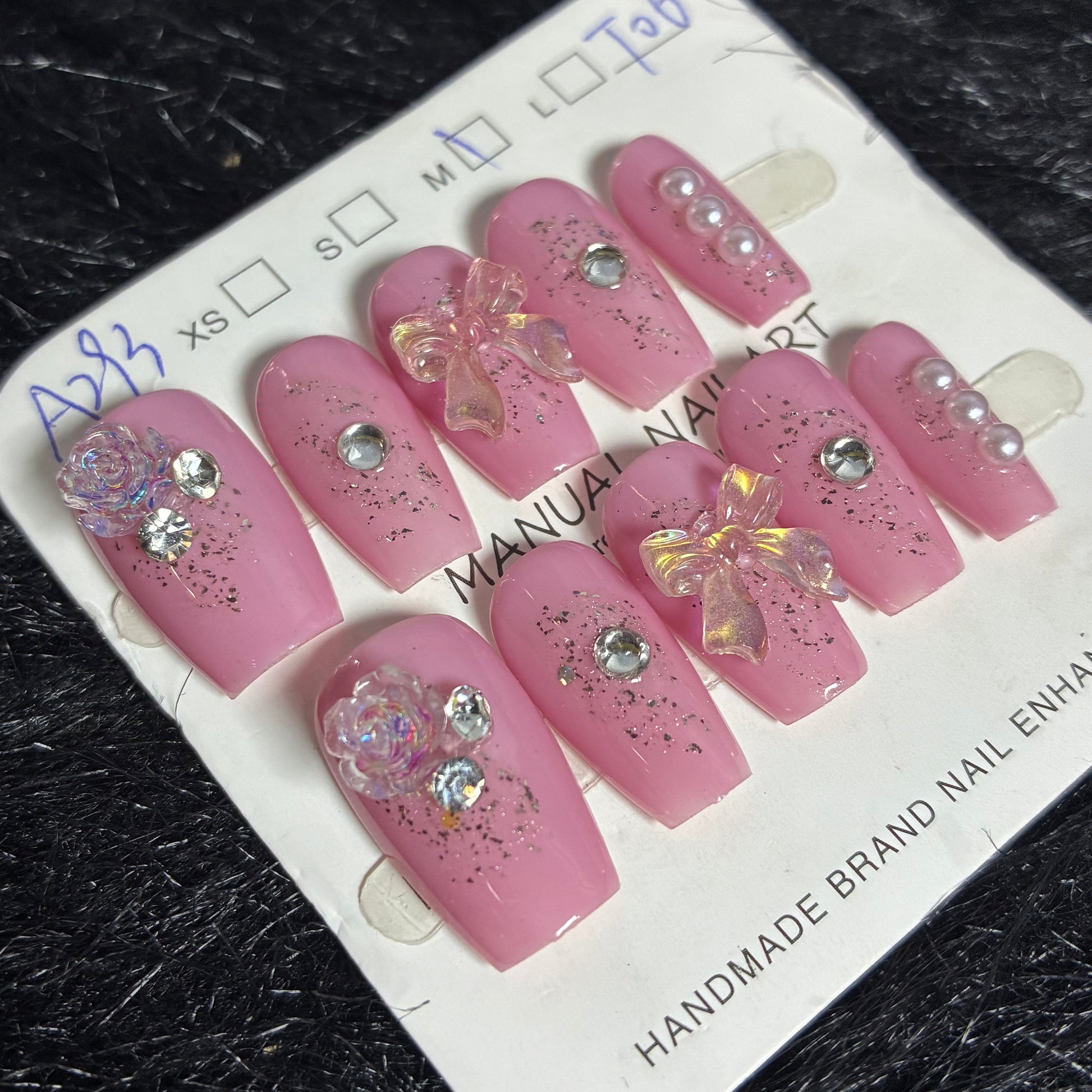 Press On Nails 10Pcs Code-C Easy Beauty Nepal