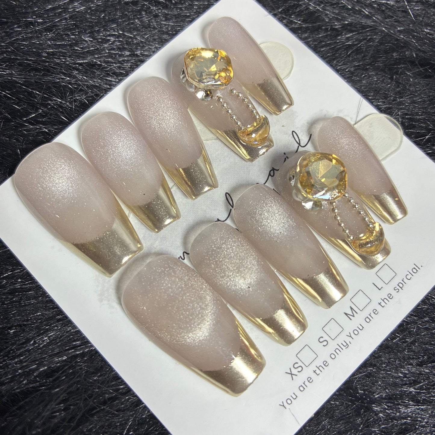 Press On Nails 10Pcs Code-L (030+) Easy Beauty Nepal