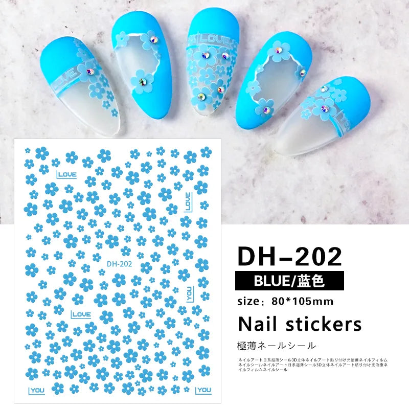 DH Nail Art Stickers Mask Queen Nepal