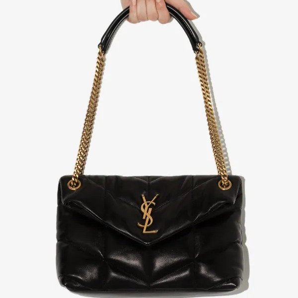 S.Laurent Loulou Puffer Shoulder Bag For Women Easy Beauty Nepal