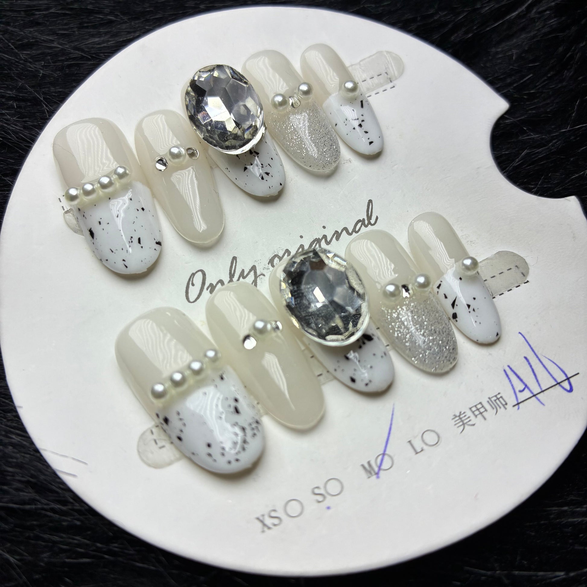 Press On Nails 10Pcs Code-MT Easy Beauty Nepal