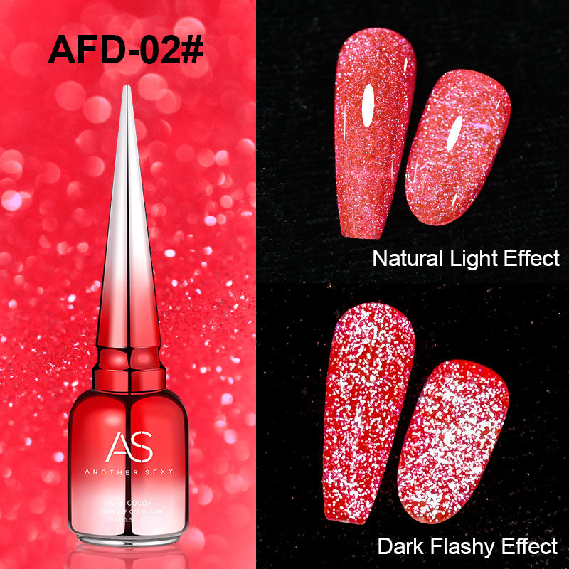 AS Reflective Gel AFD Code Nail Gel Polish 15ml