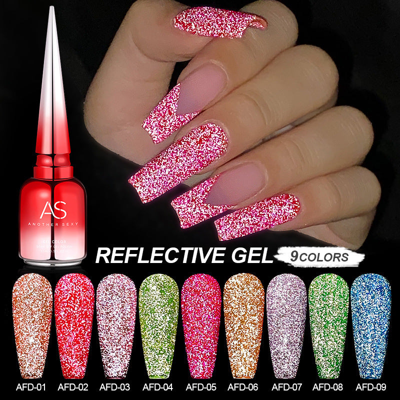 AS Reflective Gel AFD Code Nail Gel Polish 15ml