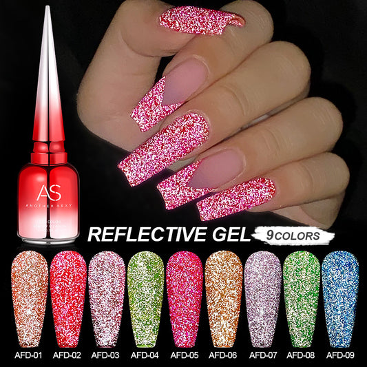 AS Reflective Gel AFD Code Nail Gel Polish 15ml