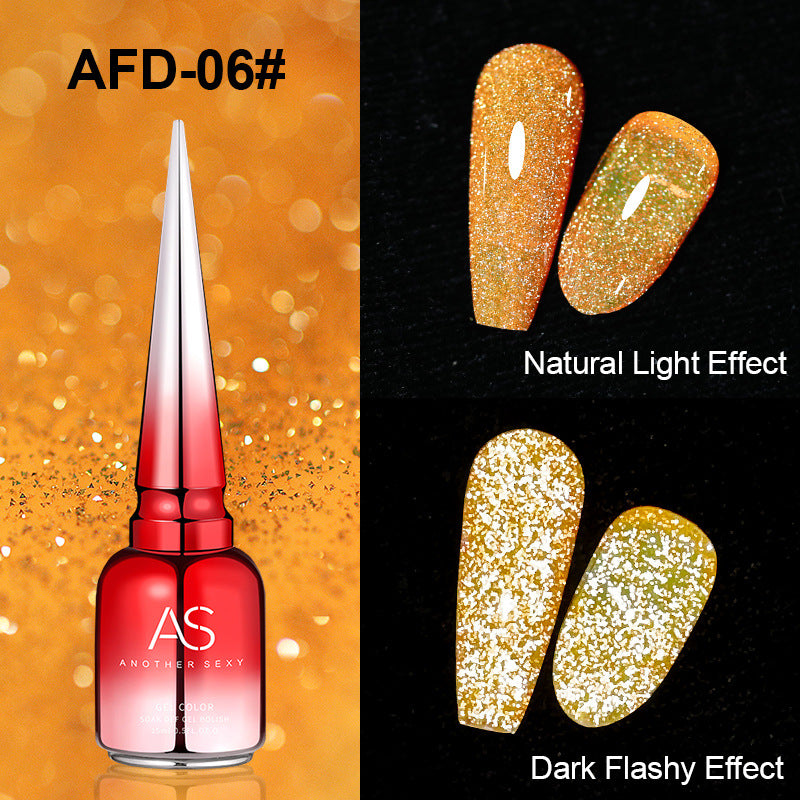 AS Reflective Gel AFD Code Nail Gel Polish 15ml