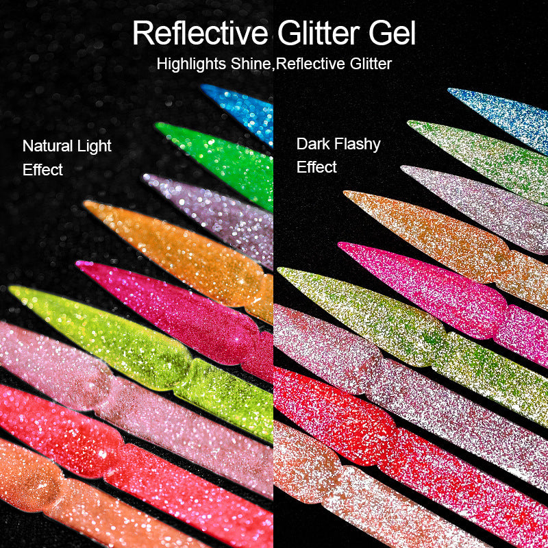 AS Reflective Gel AFD Code Nail Gel Polish 15ml