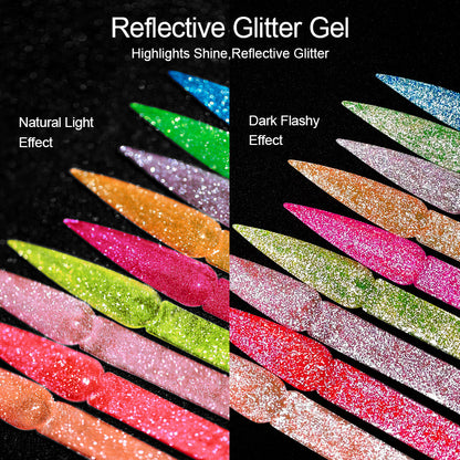AS Reflective Gel AFD Code Nail Gel Polish 15ml
