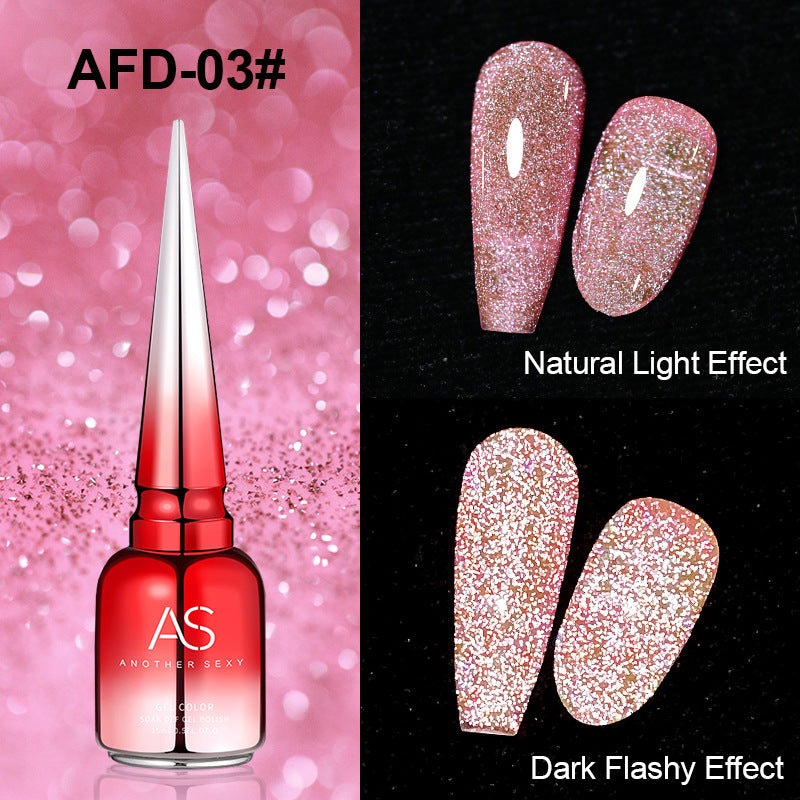 AS Reflective Gel AFD Code Nail Gel Polish 15ml