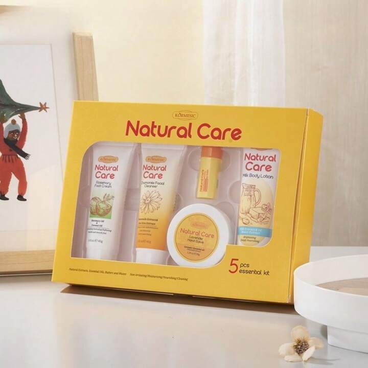 Natural Care Hydrating Plant Extract Skin Care 5pcs Set Easy Beauty Nepal