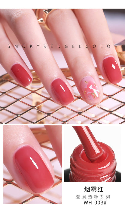 AS Ice Nude Red Gel Polish Set Mask Queen Nepal