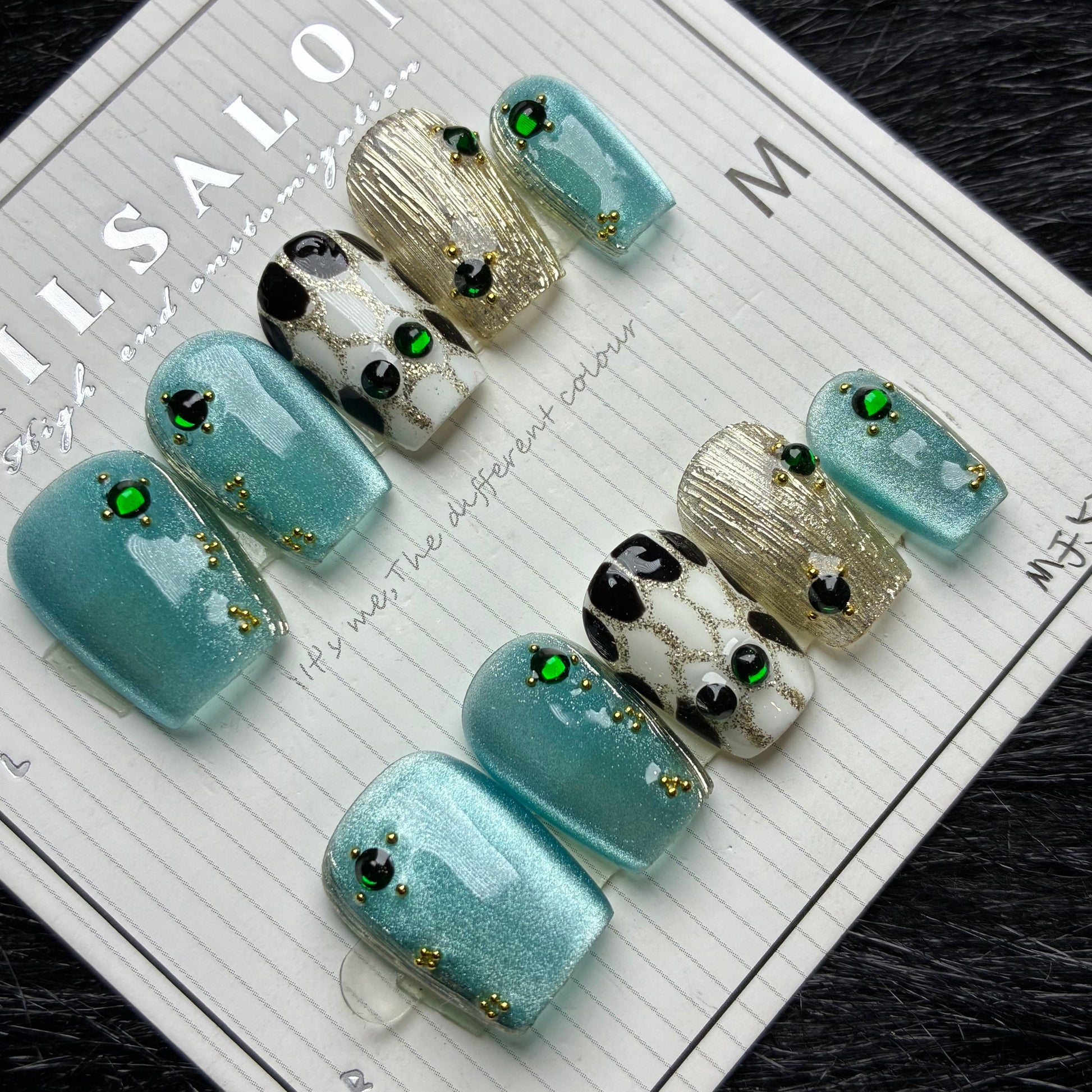 Press On Nails 10Pcs Code-Number (2000+) Easy Beauty Nepal