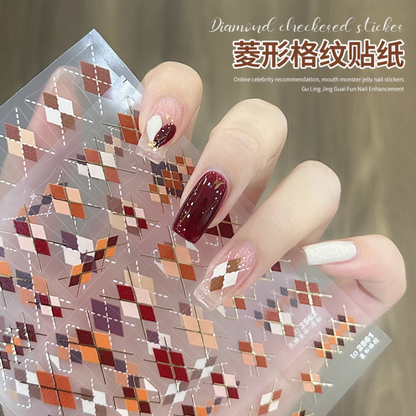 Rontimei Nail Art Sticker 2000-2999 Mask Queen Nepal