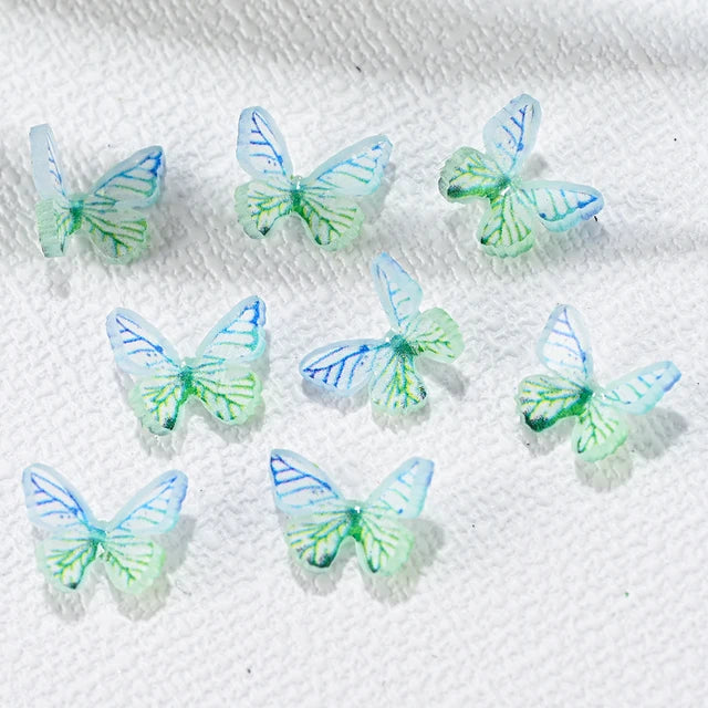 Nail Art Resin Butterfly Charms Rhinestones Mask Queen Nepal