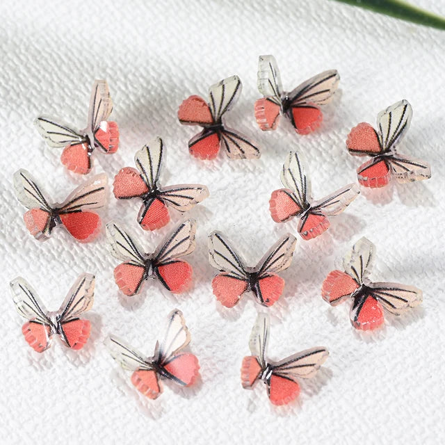 Nail Art Resin Butterfly Charms Rhinestones Mask Queen Nepal