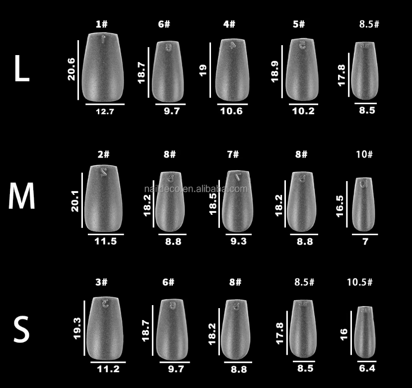 Press On Nail Tips in Box（10 Pairs） Mask Queen Nepal