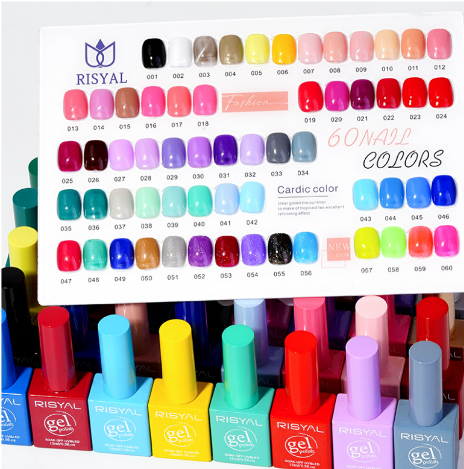 RISYAL Gel Nail Polish  15ml Mask Queen Nepal