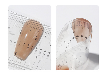 Press On Nail & Stone Measuring Ruler Mask Queen Nepal