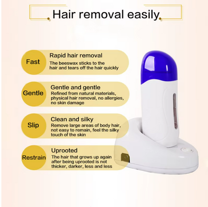 Electric Wax Warmer Rolling Depilatory Mask Queen Nepal