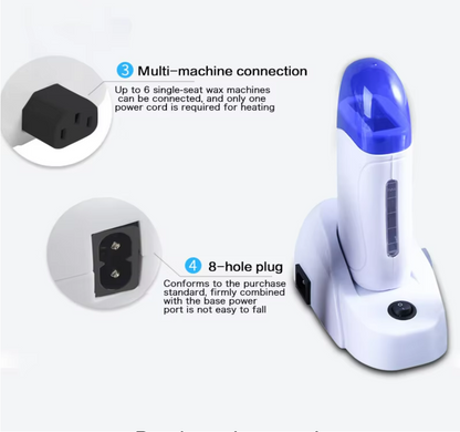 Electric Wax Warmer Rolling Depilatory Mask Queen Nepal