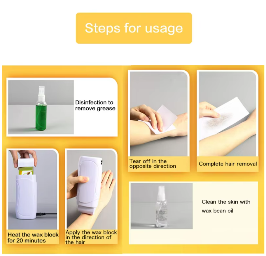 Electric Wax Warmer Rolling Depilatory Mask Queen Nepal