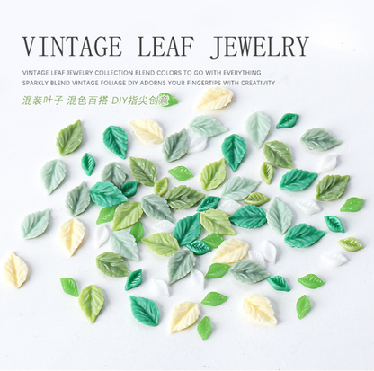 Nail Stone （3D Leaf）100 Pcs Mask Queen Nepal