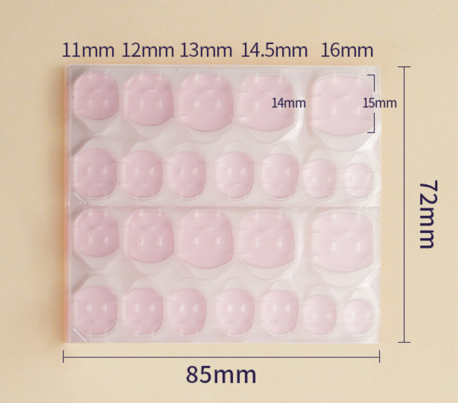 10Pcs Nail Glue Stickers For Press On Nails Mask Queen Nepal