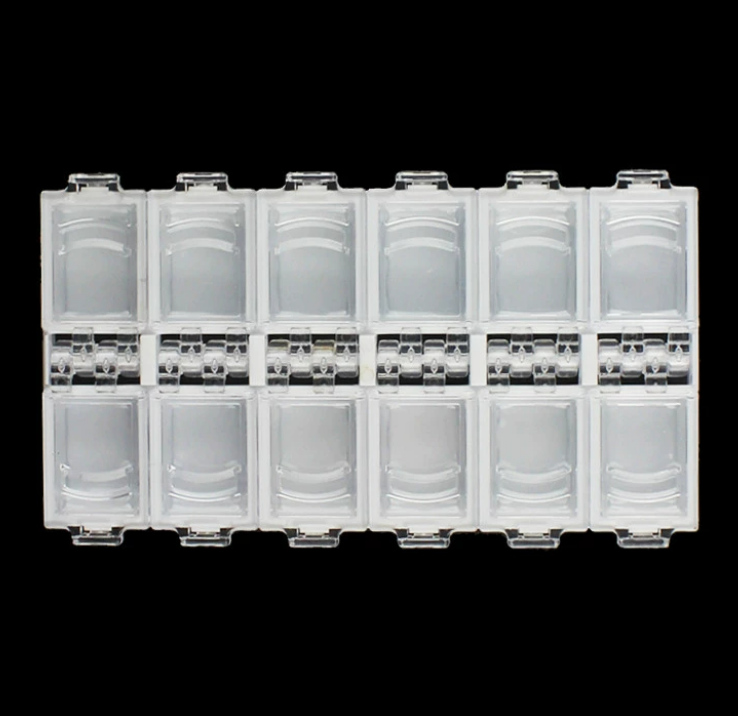 12 Compartment Accessories & Small Tool Storage Box Mask Queen Nepal