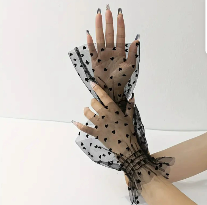 Photo shooting Sleeves Lace False Sleeves Mask Queen Nepal