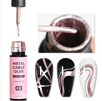 Metal Cable Liner Gel 5ml Mask Queen Nepal