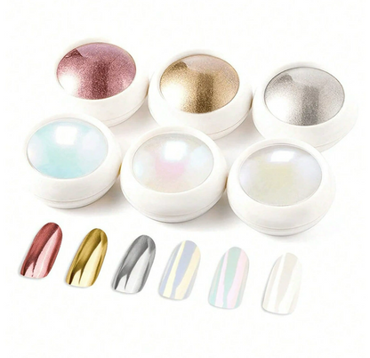 Nail Chrome Powder Golden & Silver Mask Queen Nepal