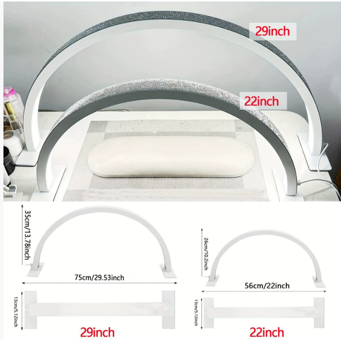 22/29 Inch Table Moon Light 45W LED Lash Light Mask Queen Nepal