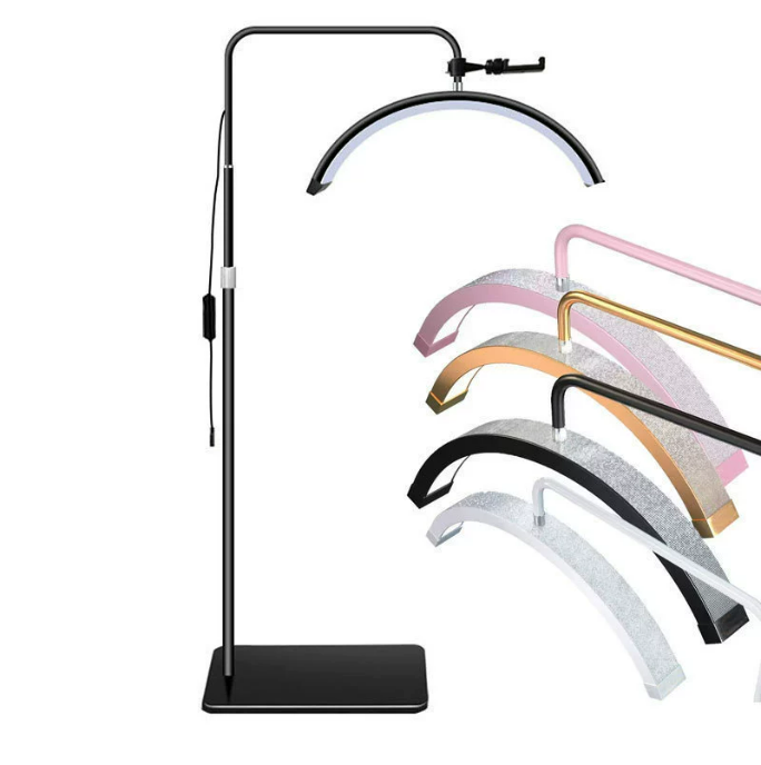 24 Inch Moon Light Half Ring 45W LED Lash Light Mask Queen Nepal