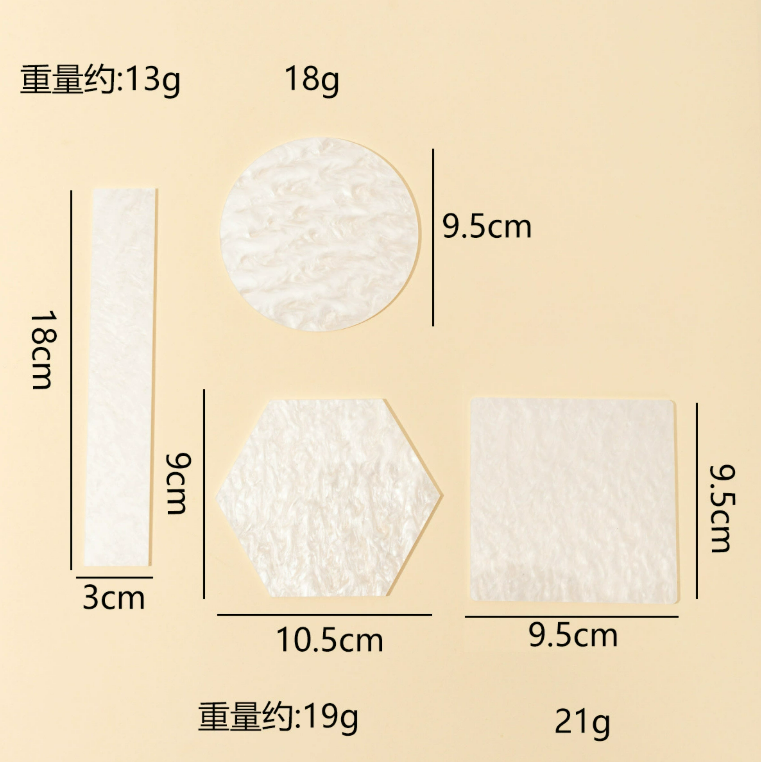 Nail Art Display Board Reusable Resin Colour Mixing Palette Mask Queen Nepal