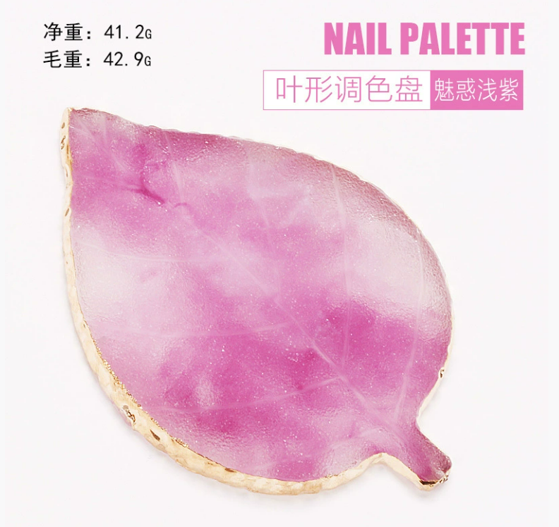 Nail Art Display Board Reusable Resin Colour Mixing Palette Mask Queen Nepal