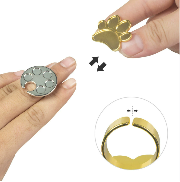 Rings Resin DIY Nail Art Palette Mask Queen Nepal