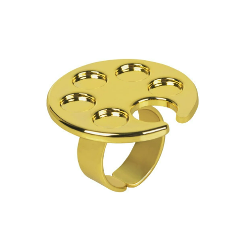 Ring Resin DIY Nail Art Color Palette Mask Queen Nepal