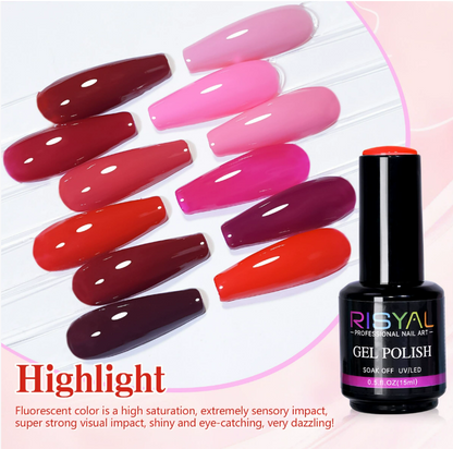 RISYAL Red Gel Series 15ml Mask Queen Nepal