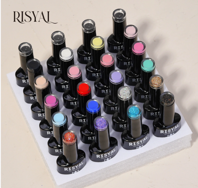 RISYAL 24 color Cat Eye Set 7.3ml*24 Mask Queen Nepal