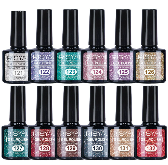RISYAL Glitter Color Gel  7.3ml Mask Queen Nepal