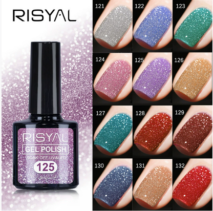 RISYAL Glitter Color Gel  7.3ml Mask Queen Nepal