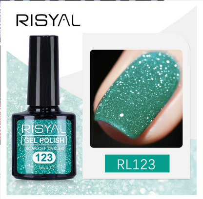 RISYAL Glitter Color Gel  7.3ml Mask Queen Nepal