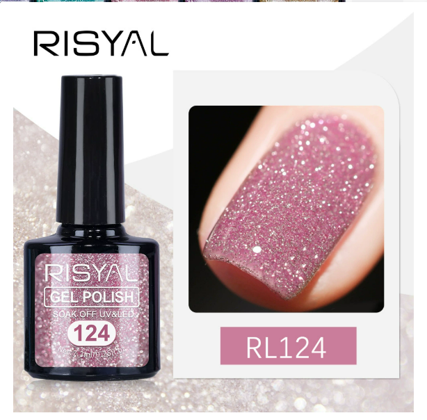 RISYAL Glitter Color Gel  7.3ml Mask Queen Nepal