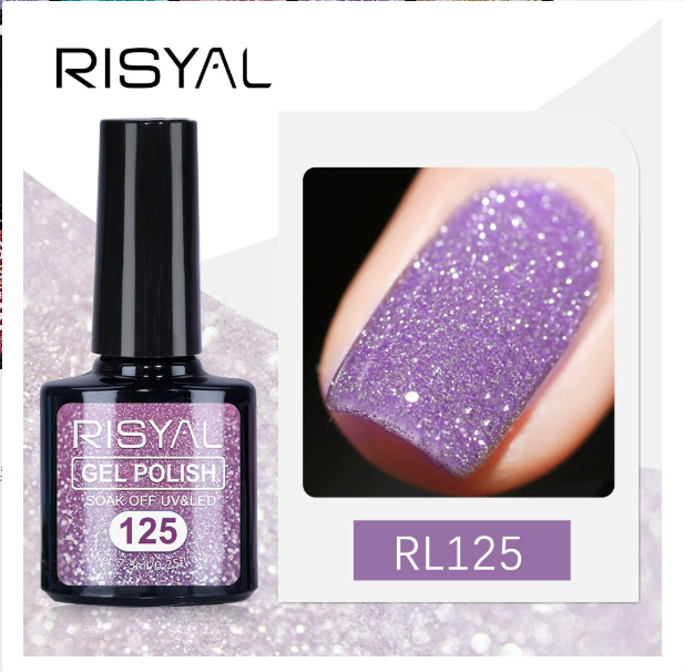 RISYAL Glitter Color Gel  7.3ml Mask Queen Nepal